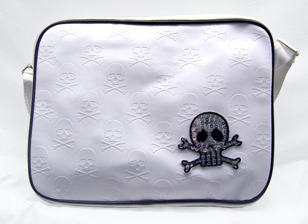 BOLSO BLANCO CALAVERAS